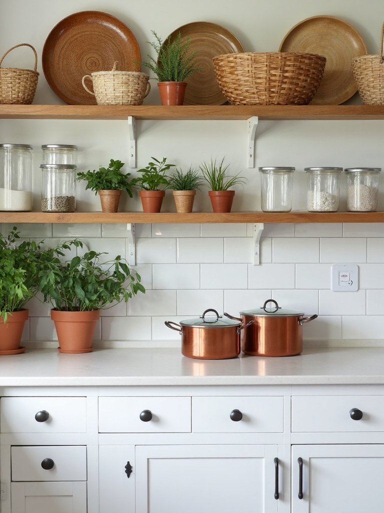 maximize vertical kitchen storage potential