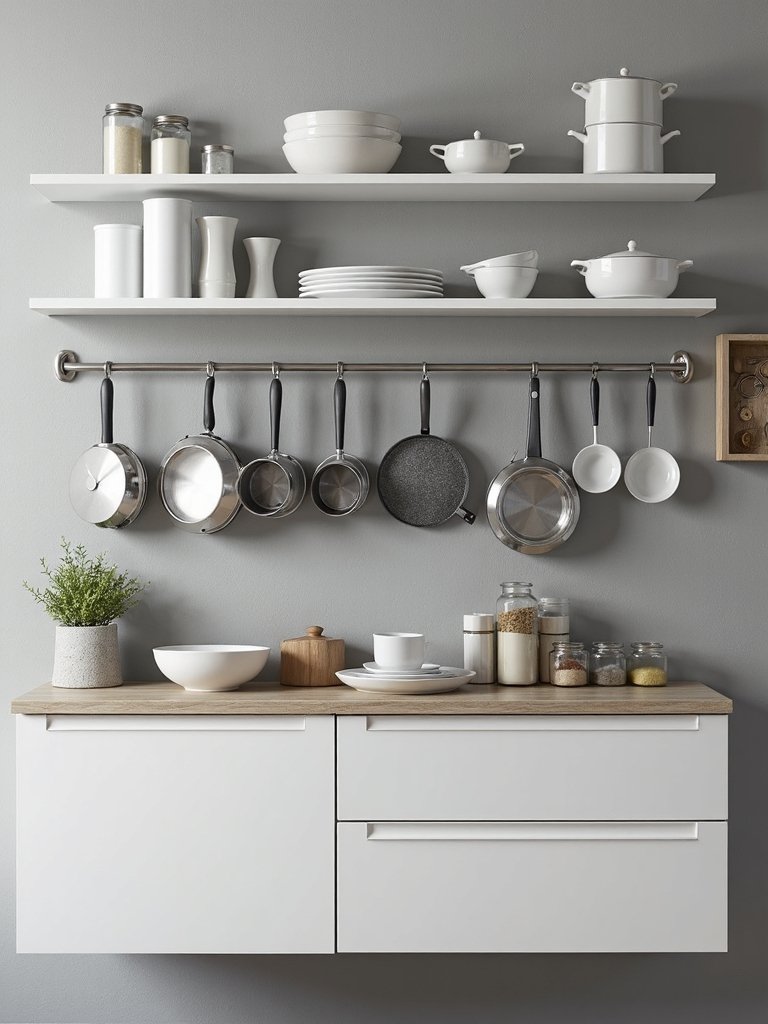 maximize vertical kitchen storage solutions