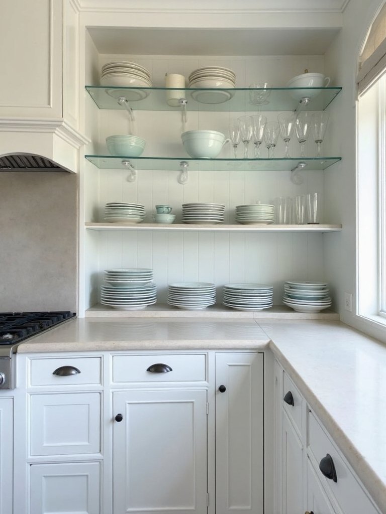 maximize vertical kitchen storage space