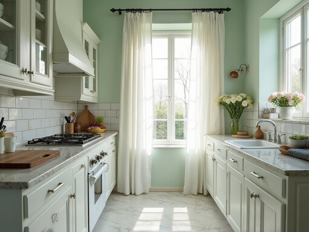 maximize with light airy colors