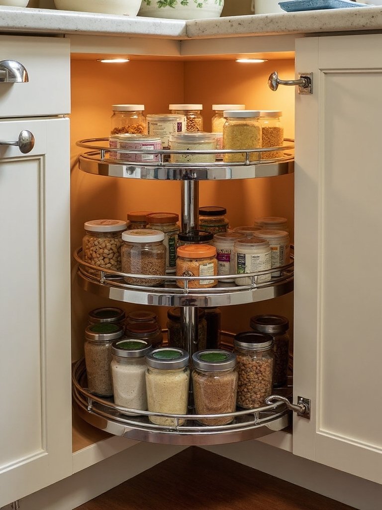 maximizing compact pantry storage space