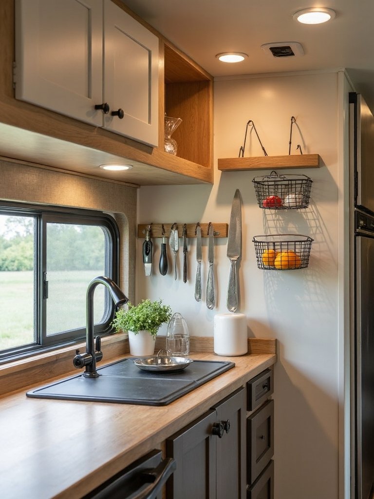 maximizing limited kitchen space