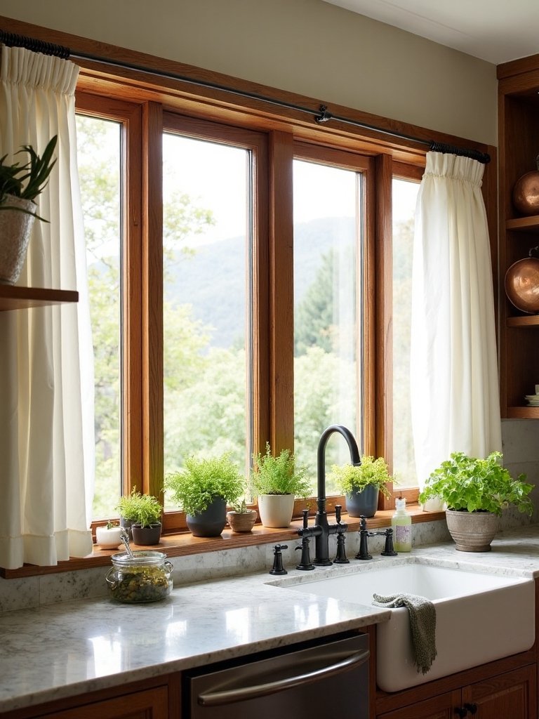 maximizing natural light minimalist kitchen design