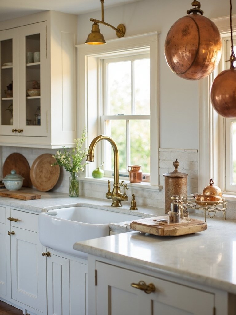 metallic warmth modern elegance visual interest