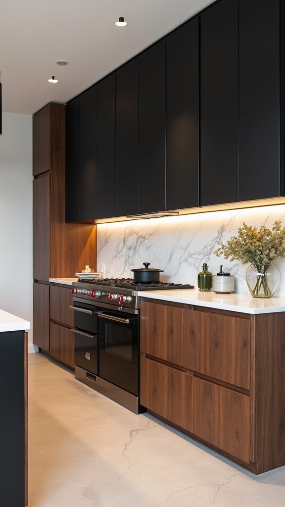 mixed materials and textures