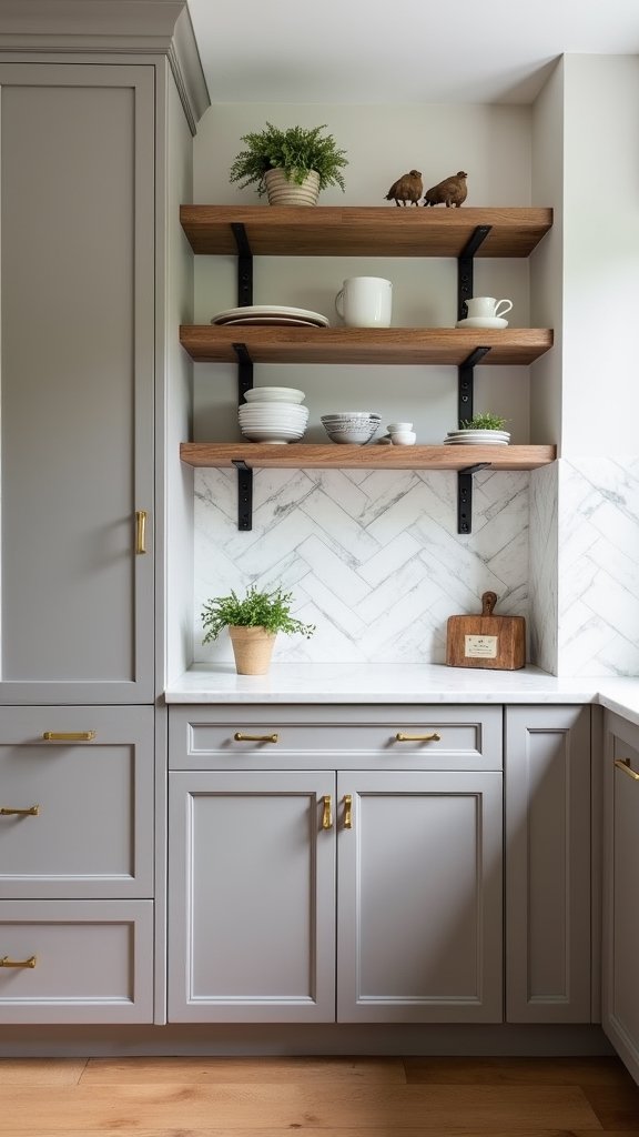 mixed materials enhance kitchens