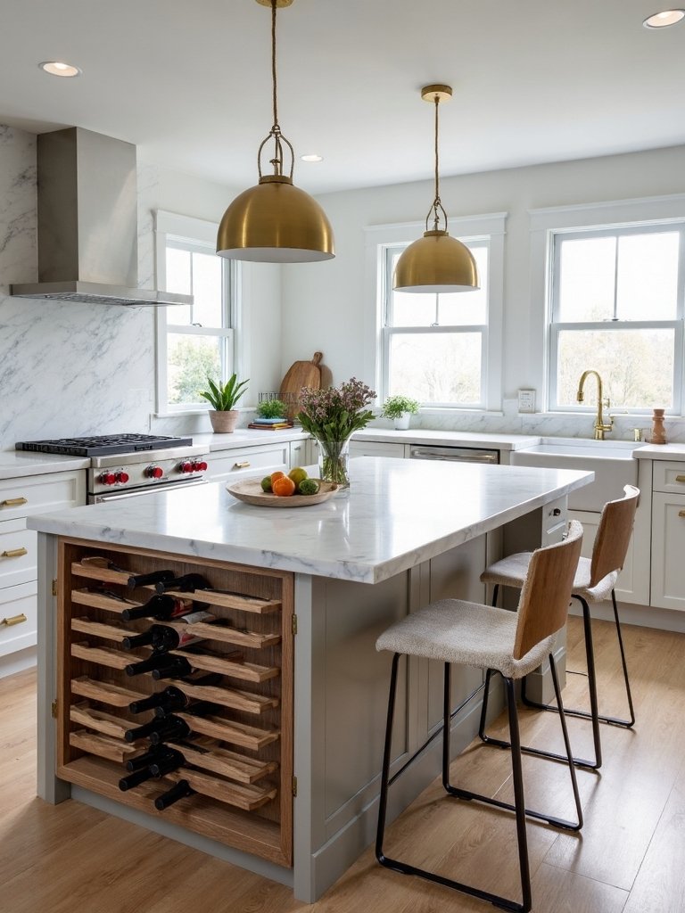 multi functional kitchen island design