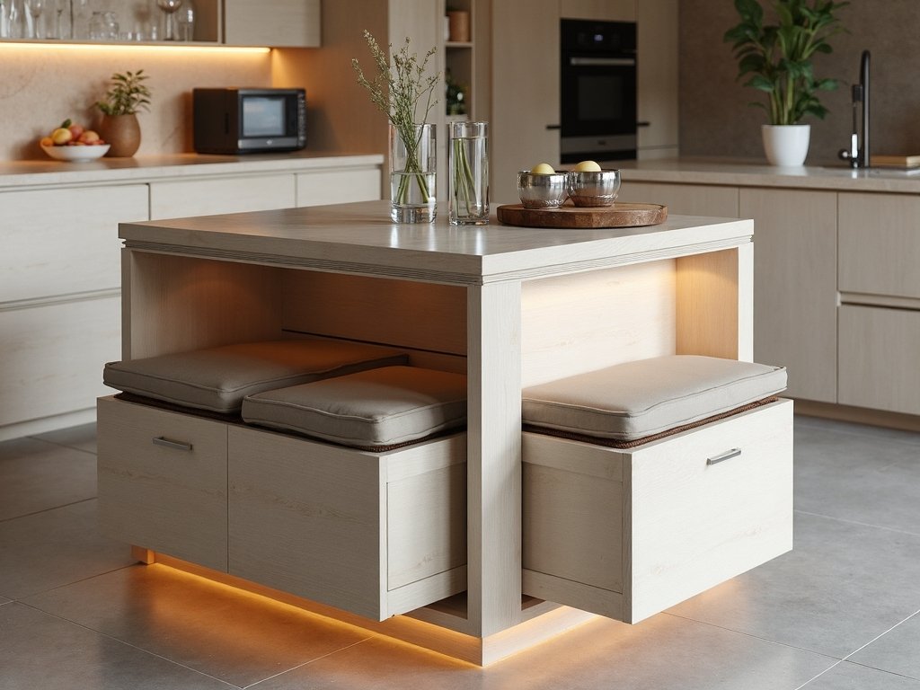 multifunctional space saving compact transformative