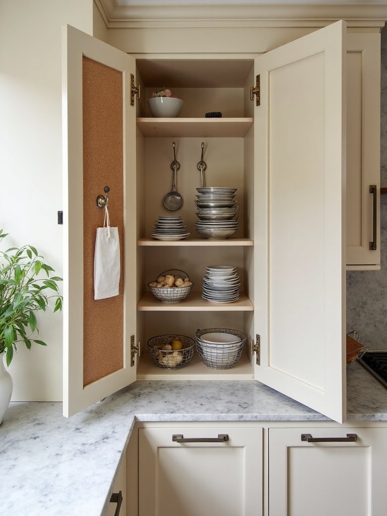 multipurpose interior cabinet door hubs