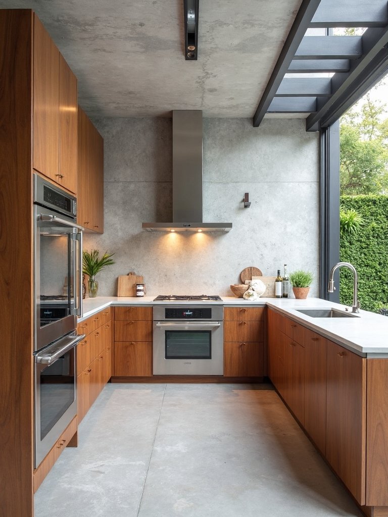natural stone modern kitchen