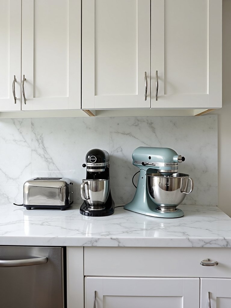 one touch kitchen appliance organization