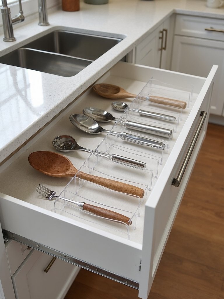 one touch kitchen drawer efficiency