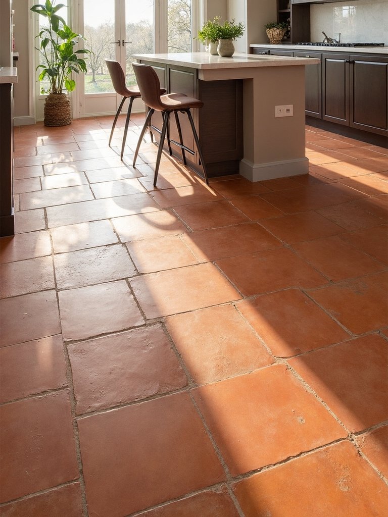 open spacious minimalist kitchen