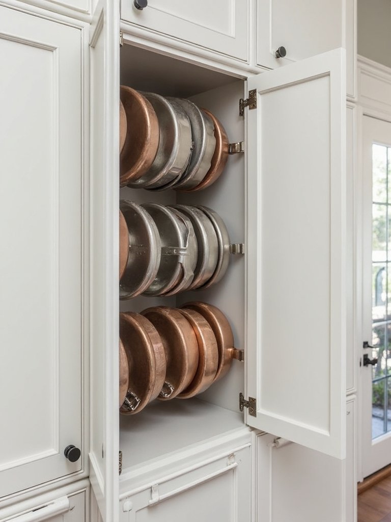 optimize kitchen cabinet storage space
