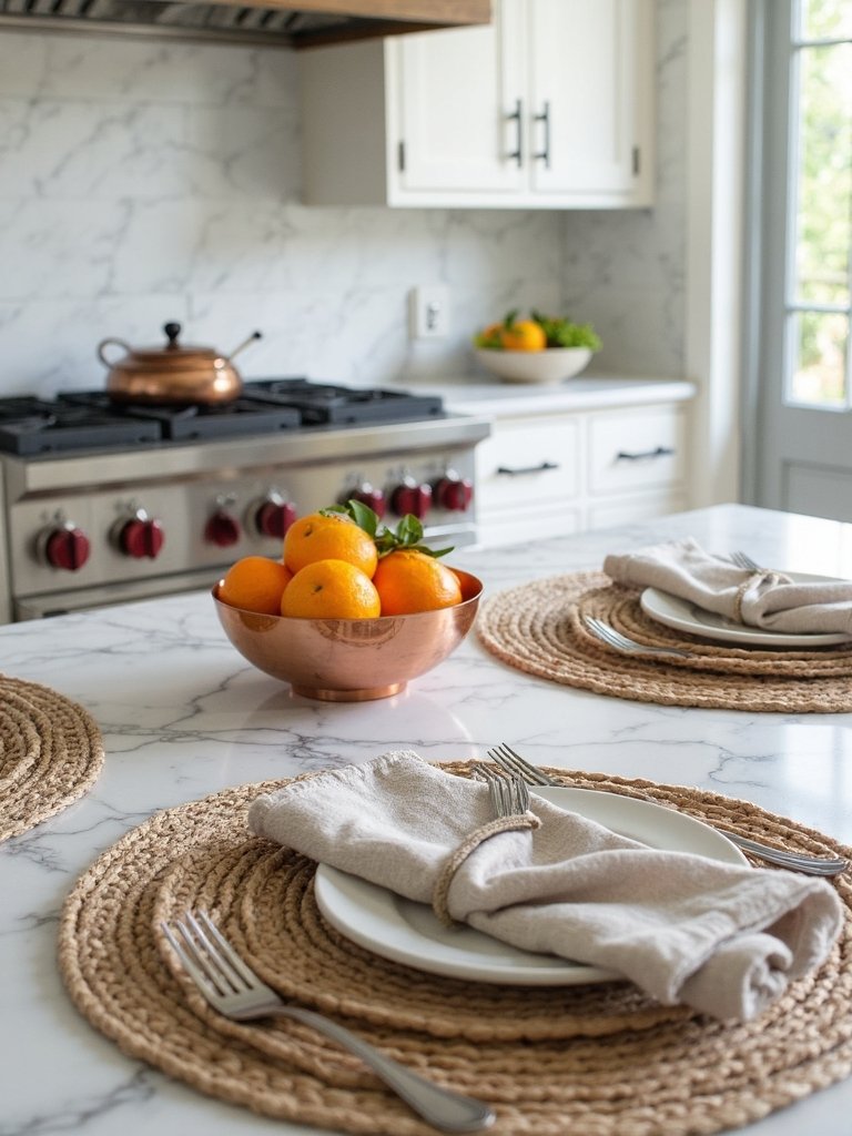 organic earthy boho chic textile layering