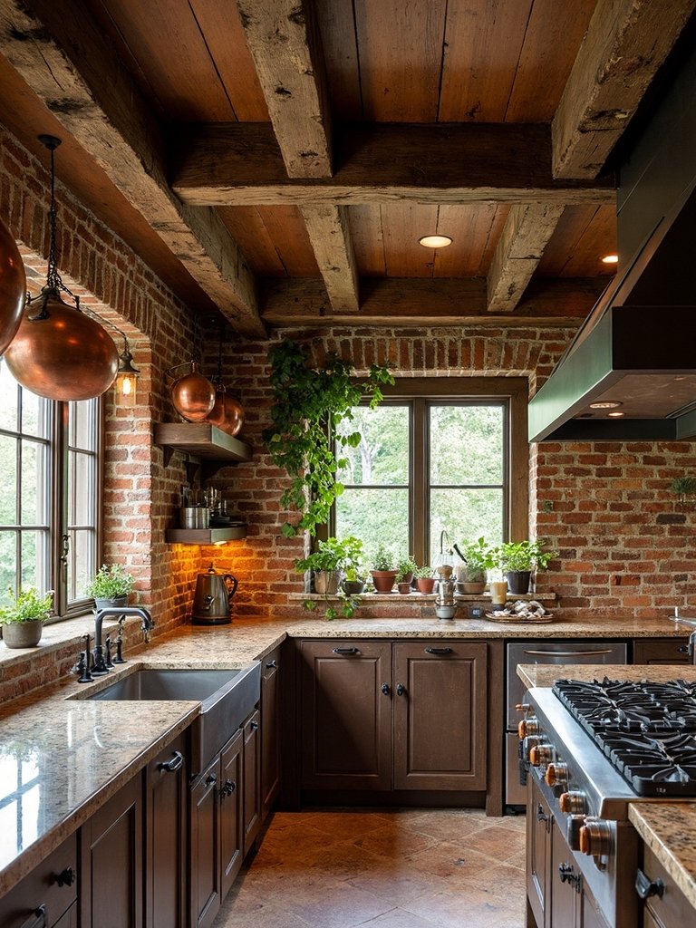 organic sophisticated textured cottage inspired accent walls