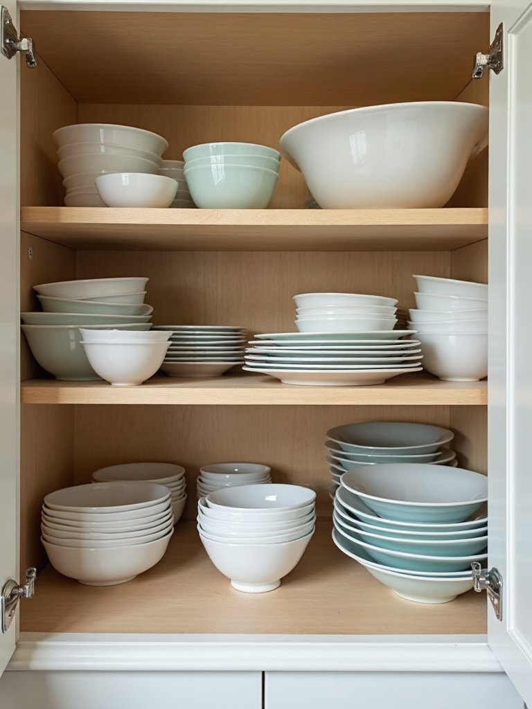 organize bowls by primary functions