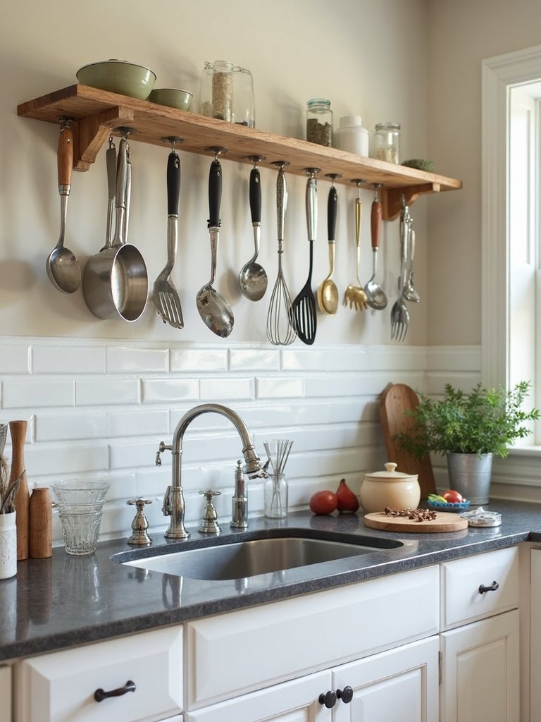 organize kitchen tools by frequency