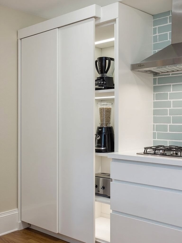 organized convenient stylish appliance storage