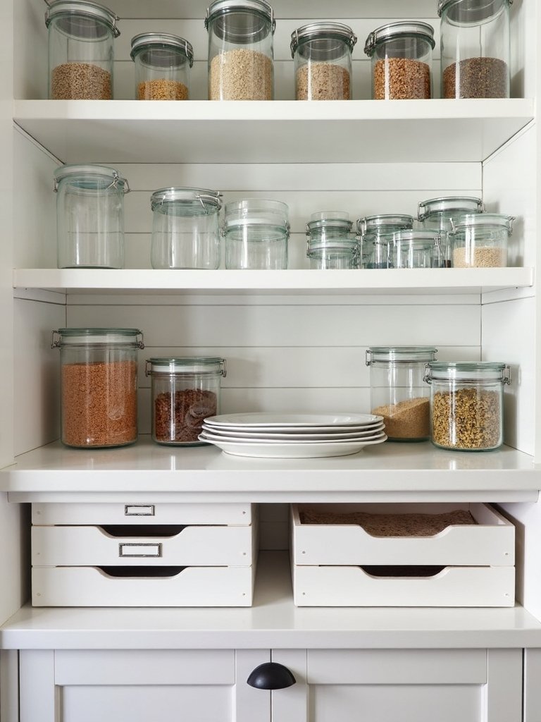organized kitchen container command center