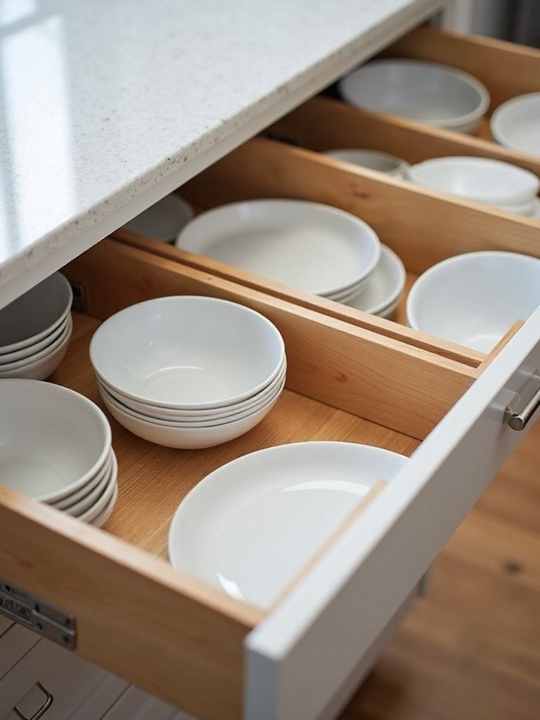 organized kitchen drawer storage solution