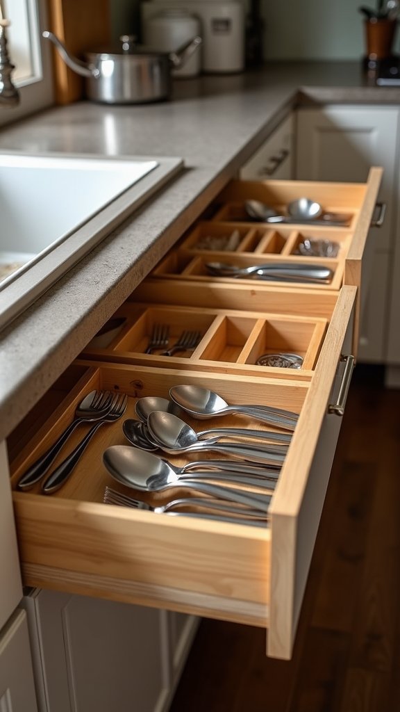 organized kitchen drawer tips