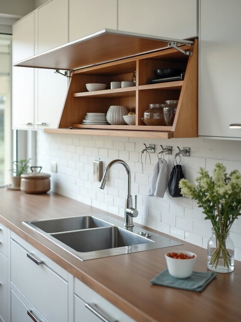 organized wall mounted office station solution