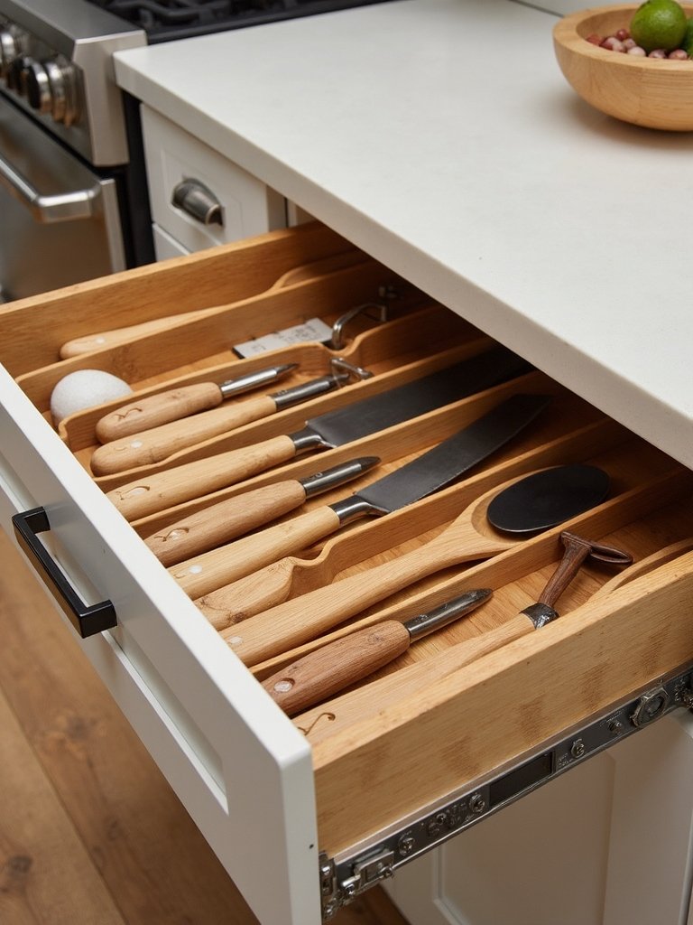 personalized utensil drawer organization solution