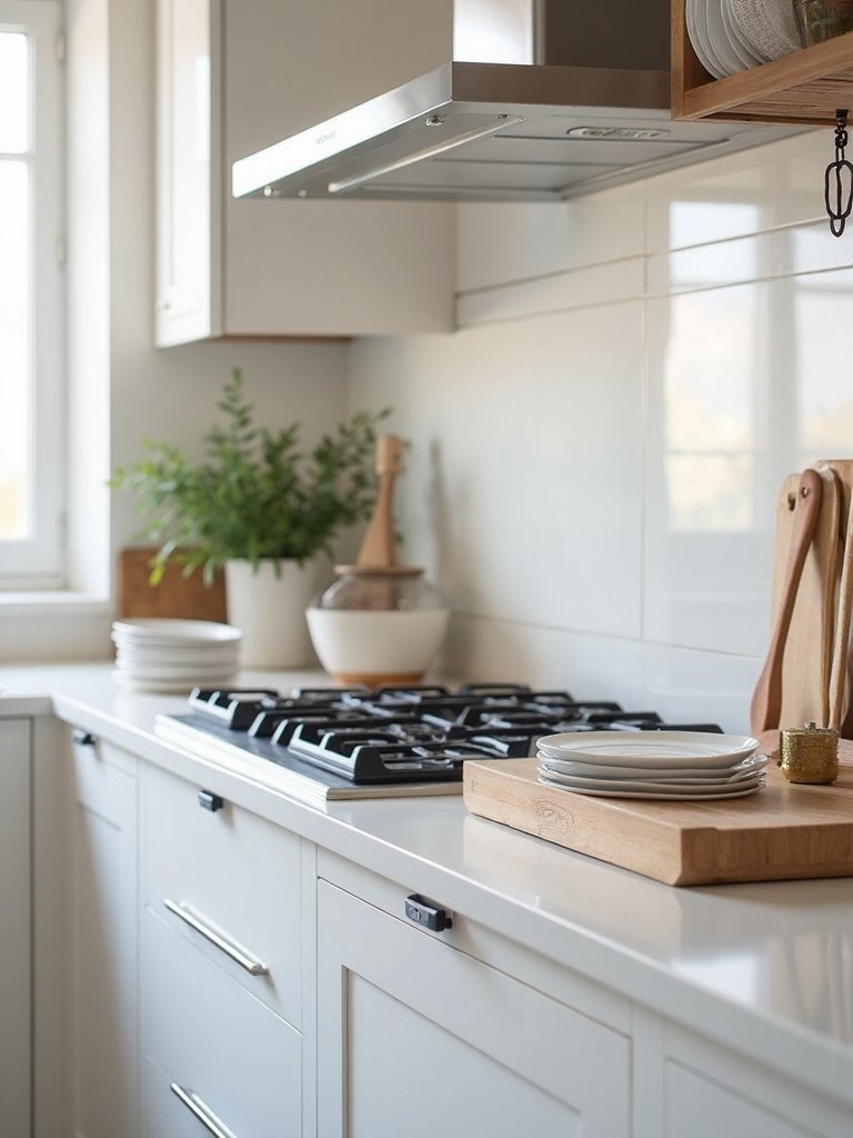 purposeful organized minimalist dish management