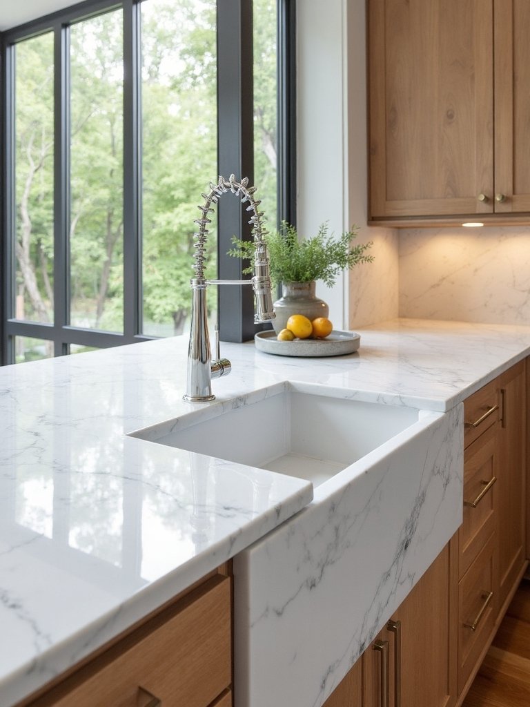 quartzite and oak harmony