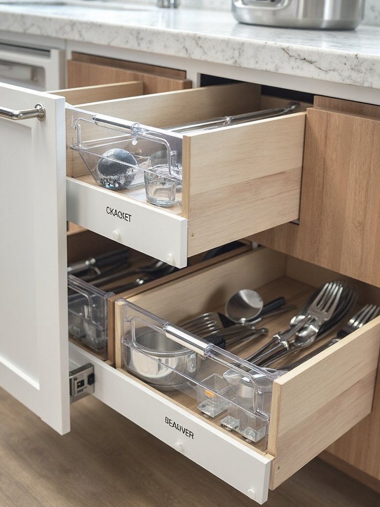 routine maintenance for kitchen organization