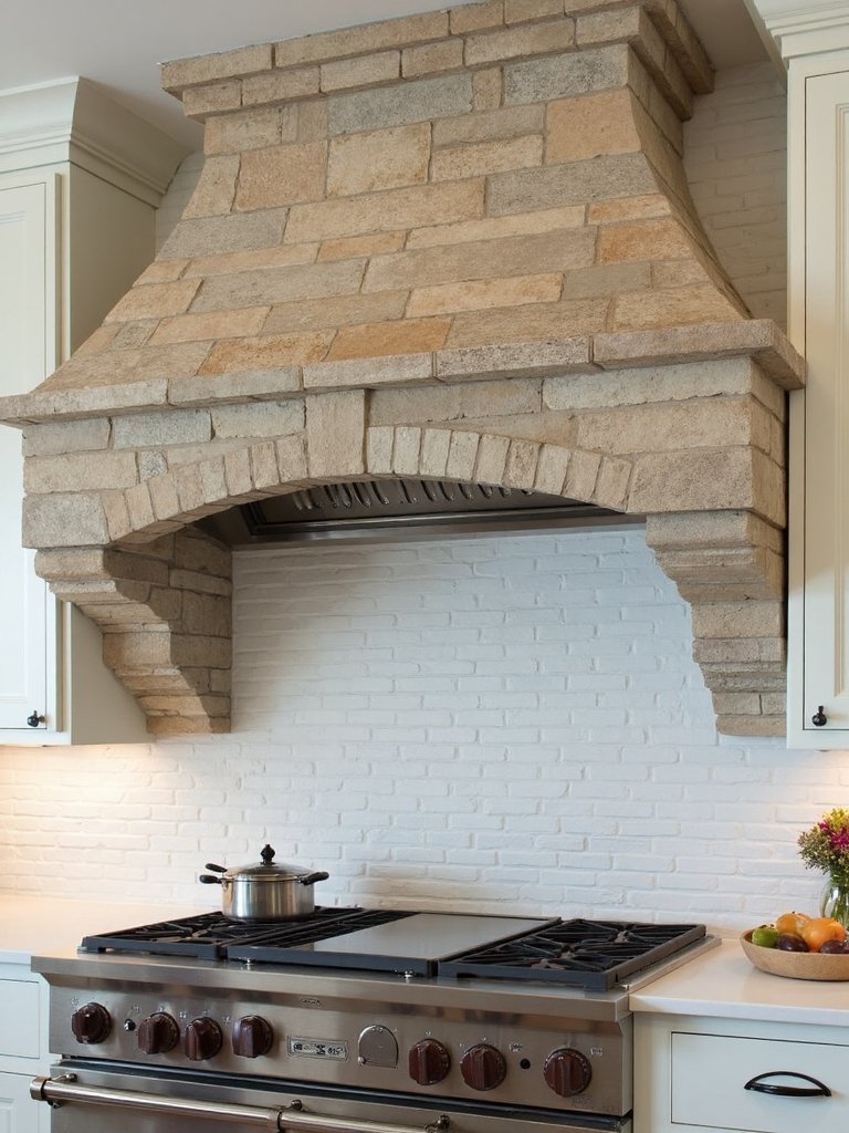 rustic allure structural refinement custom range hood