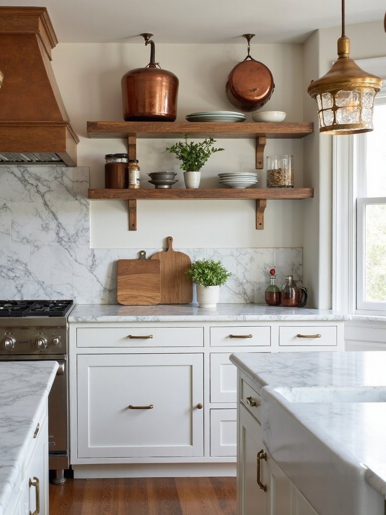 rustic and sophisticated farmhouse kitchen