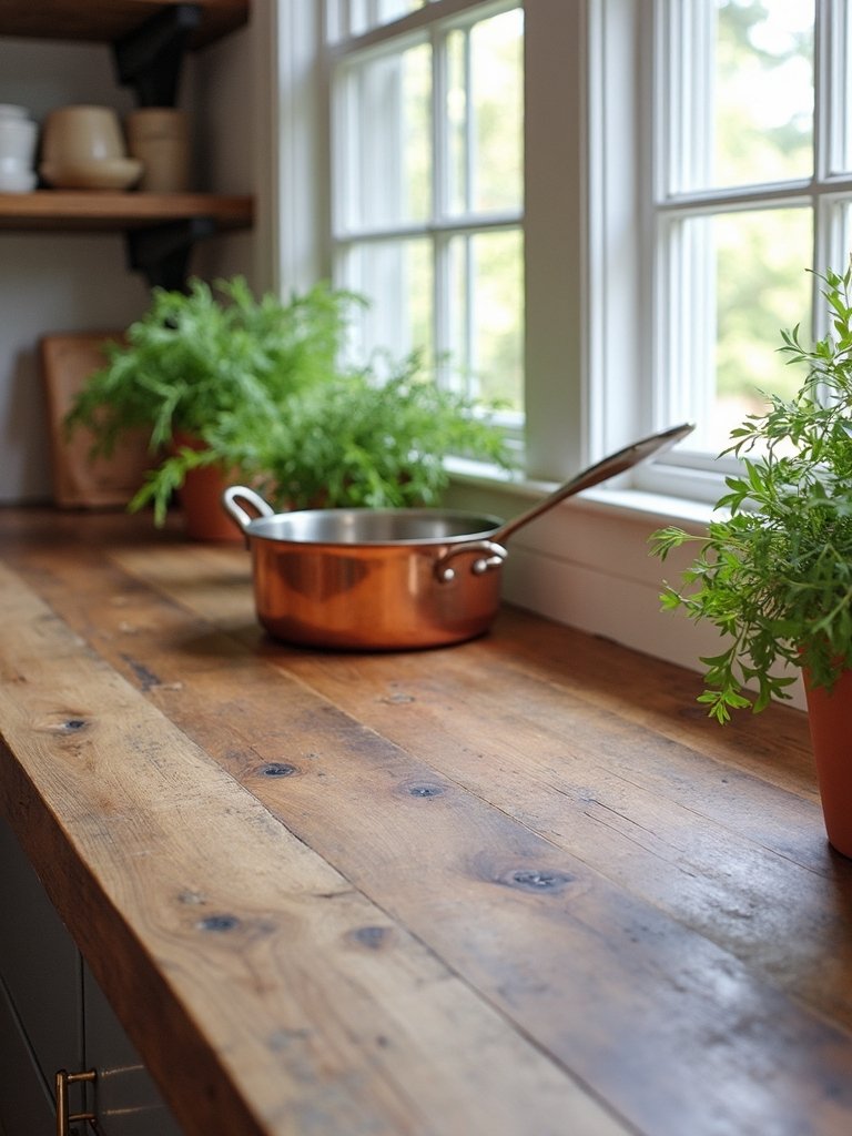 rustic authentic reclaimed wood character