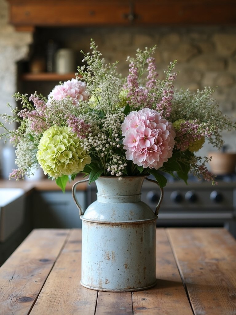 rustic charm natural beauty floral centerpiece