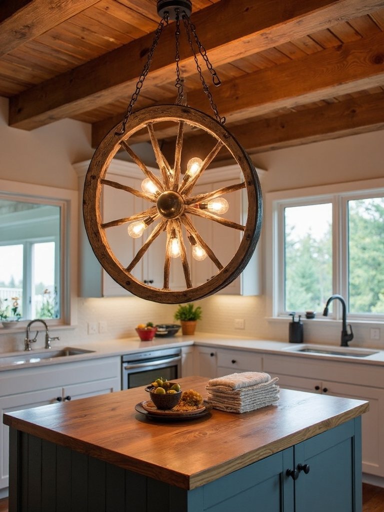 rustic charming dramatic illuminating