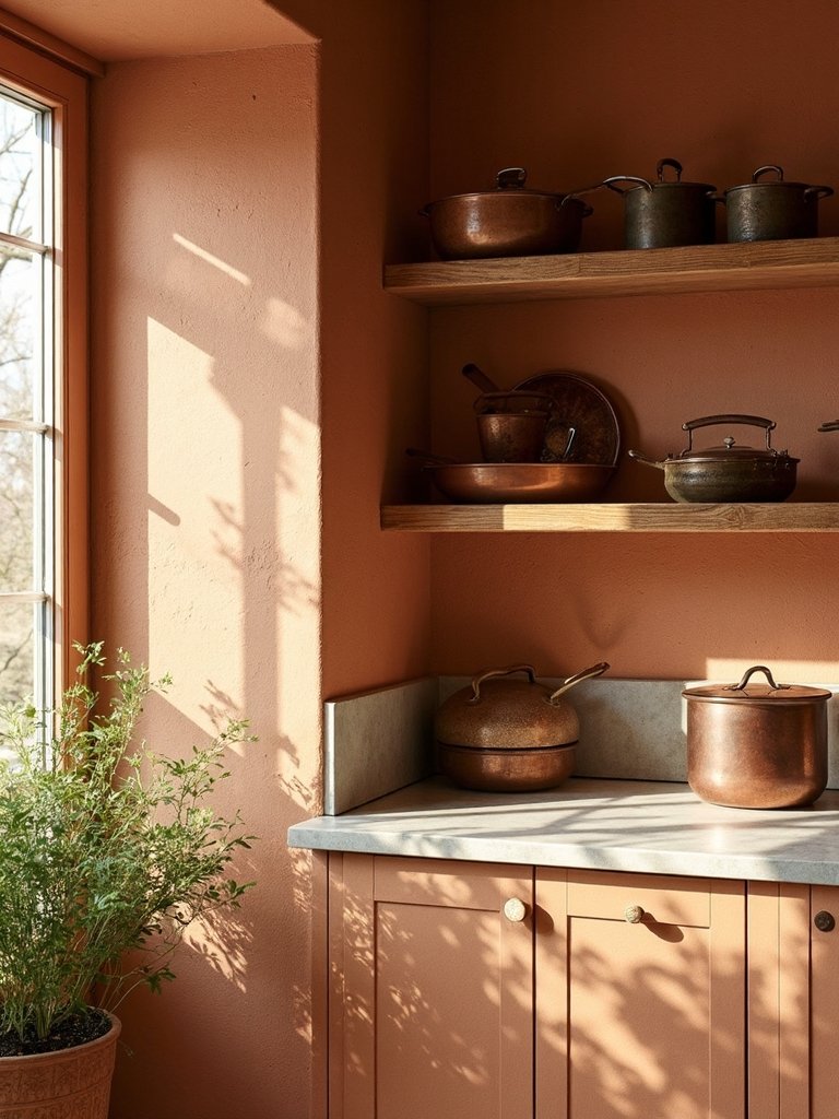 rustic earthy textured plaster finishes