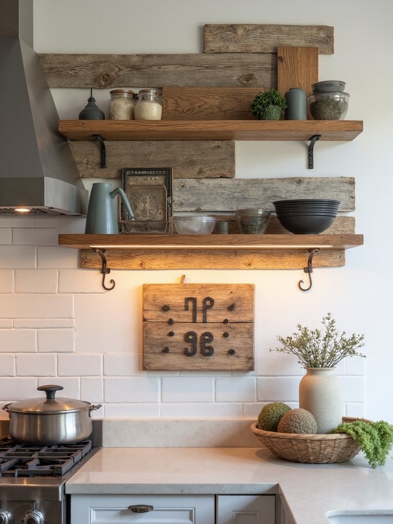 rustic eclectic industrial boho