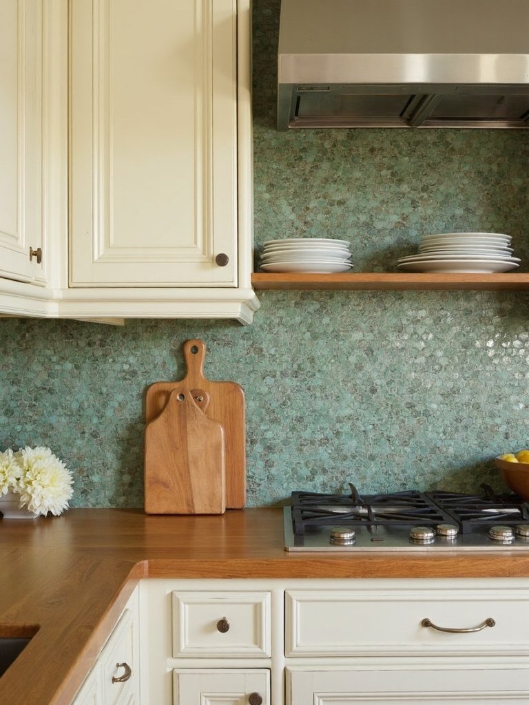 rustic farmhouse charm sophisticated backsplash