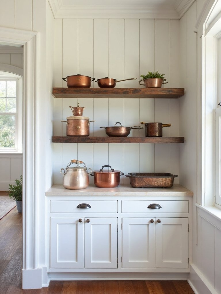 rustic farmhouse charm vertical wall design
