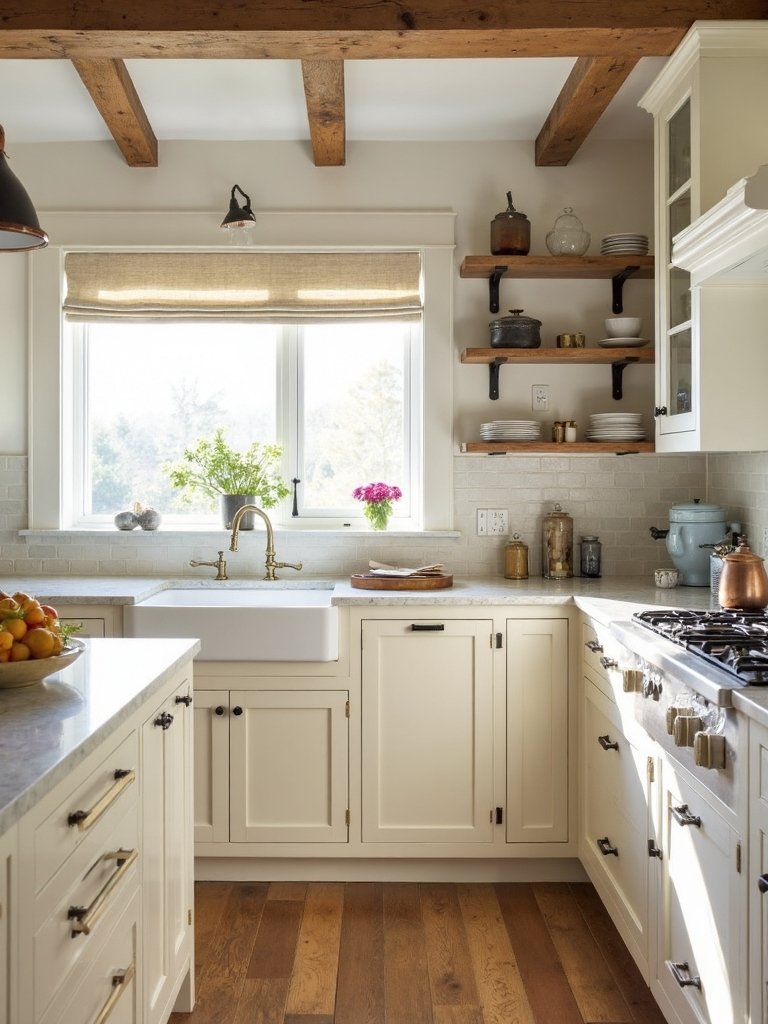 rustic farmhouse kitchen hardware finishing touches