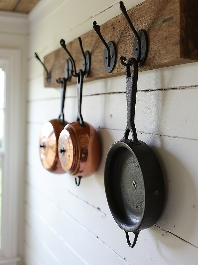 rustic farmhouse storage efficient charming