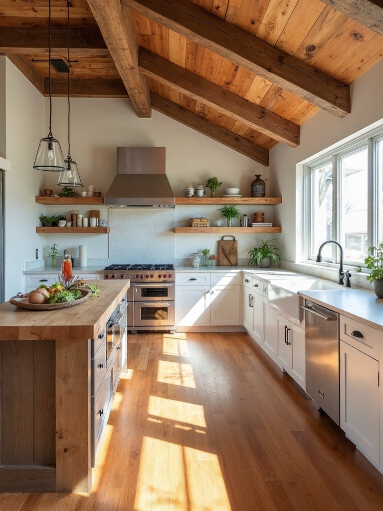 rustic farmhouse wood charm