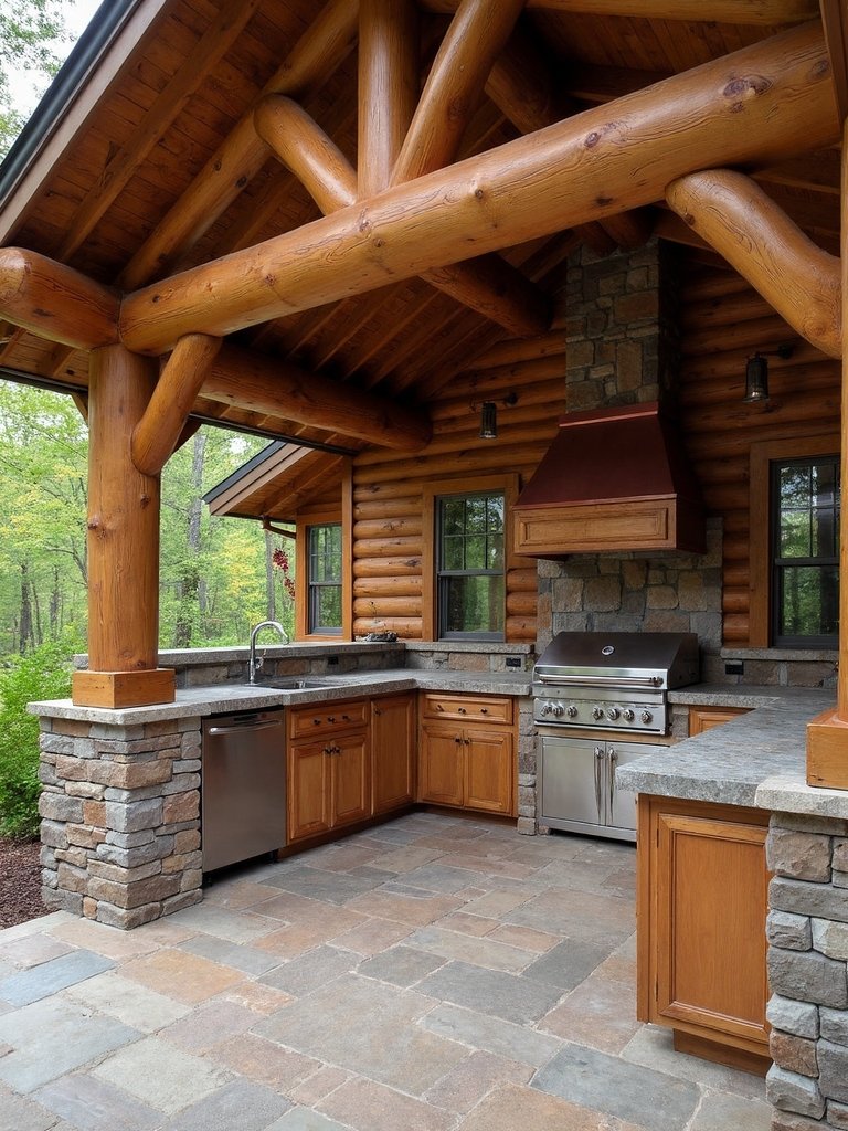 rustic functional cozy mountainesque