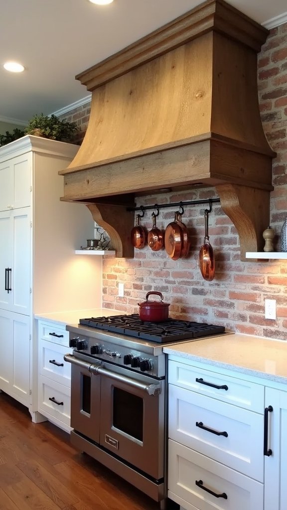 rustic kitchen range hood inspirations