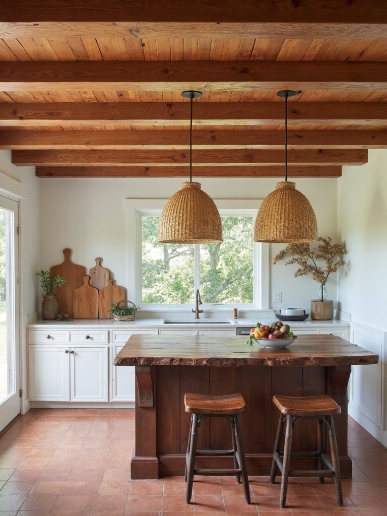 rustic natural warm balanced