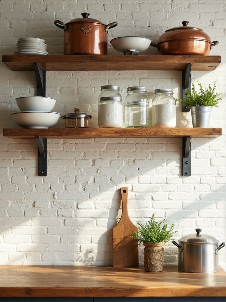 rustic organized practical inviting