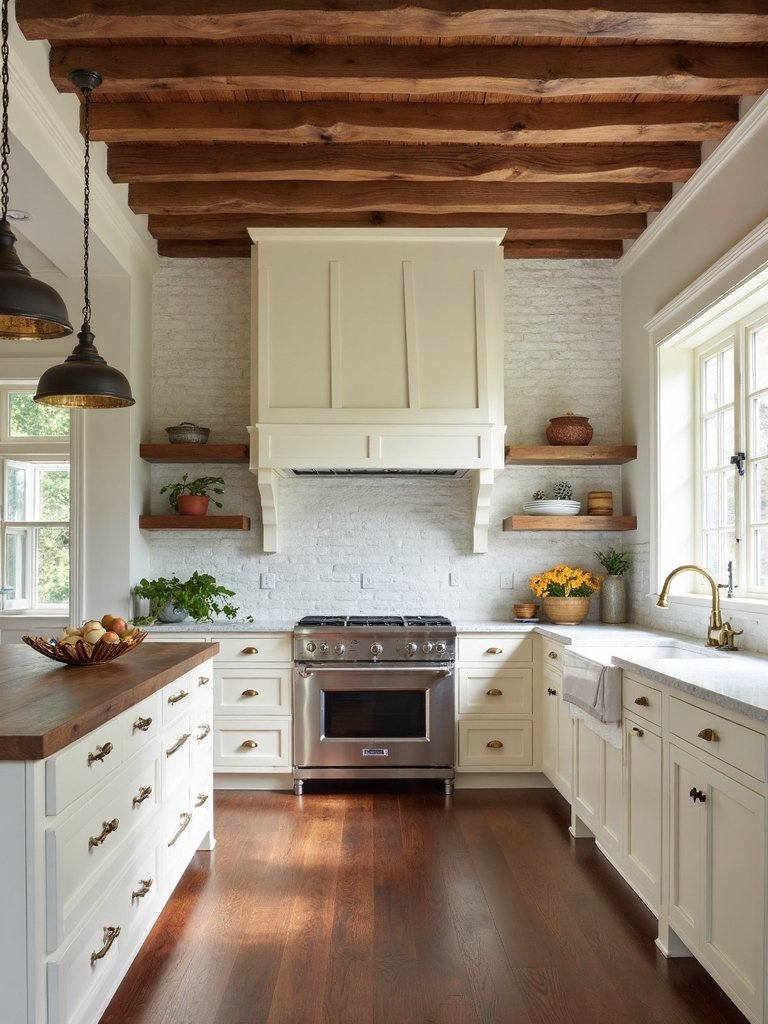 rustic warm balanced kitchen sanctuary