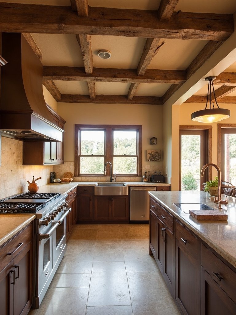 rustic warm balanced sophisticated