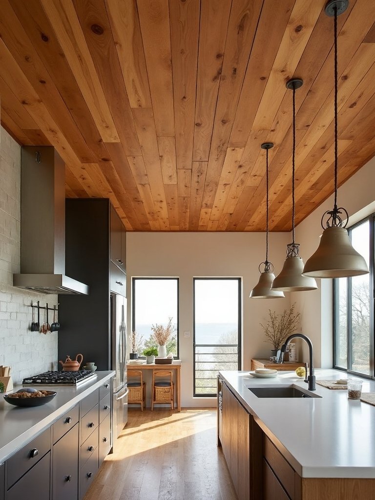 rustic warmth contemporary design